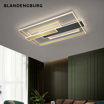 Living room ceiling lamp Ten brand lamps Simple modern creative square energy-saving led dining room bedroom hall lamp