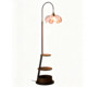 French-Style Bedroom Floor Lamp, Living Room Integrated Decorative Lighting Fixture, Fashionable Petal Lampshade, Led Standing Ambient Light