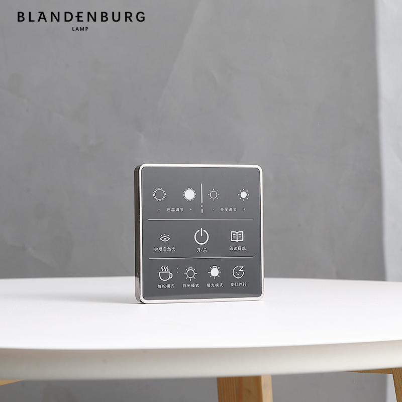Smart Home Light Remote Control Multifunction Touch-screen Dimming Color Control Panel free of wiring poop photocontrols-Taobao