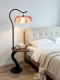 French-Style 2026 Vintage Petal Floor Lamp, New Designer Model for Living Room Sofa, Integrated Bedroom Ambient Light