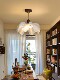 Vintage Flower Chandelier French Retro Song-Style Aesthetic Room Lamp 2026 New Petal High-End Bedroom Study Lamp
