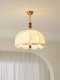 Fabric Printed Chandelier, French Mid-Century Style, Atmospheric Room Master Bedroom Lamp, Song Dynasty Aesthetic Art Creative Bedroom Lamp