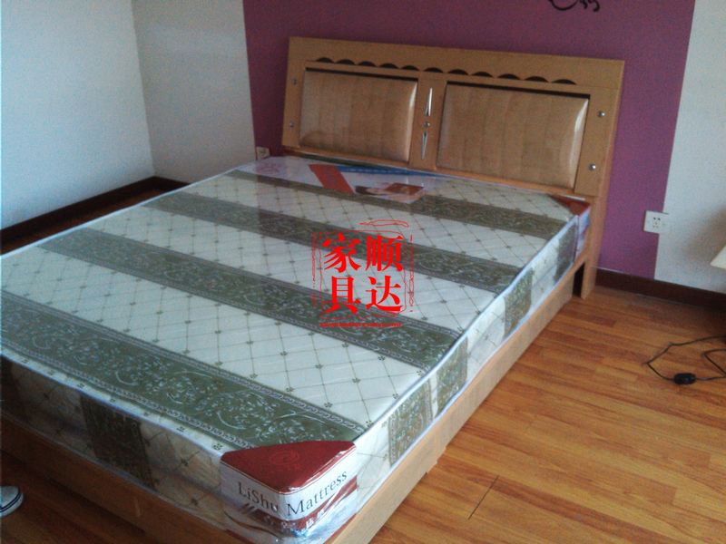 Mua một tặng hai thời trang xa xỉ mật độ cao giường đơn giường đôi 1,5m tiết kiệm giường chức năng thuê - Giường giường ngủ 1m8x2m giá rẻ