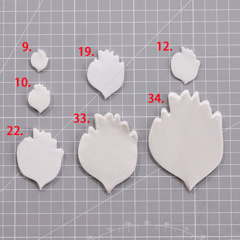 Peony flower machine cut small flower sheet cloth flower hot pot Peony flower machine cut small flower sheet cloth flower hot pot