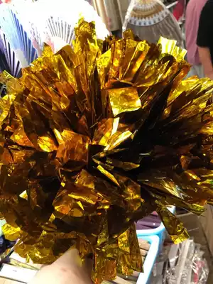 Shanghai Chenghuang Temple Aerobics Dance Cheerleading Flower Ball Color Ball Cheerleading Hand Flower Flower Ball