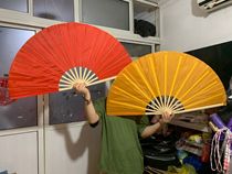 One foot two fan 12 inch dance fan black fan 40CM bone length) martial arts fan face changing fan