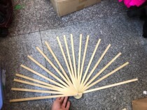 Fan bone fan custom fan 12 inch bone 38CM bone fan bone bone bamboo bone
