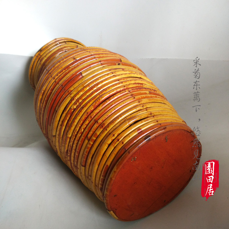Phong cách Đông Nam Á bình hoa nhỏ bình hoa phụ kiện nhà bàn máy tính để bàn vuông nhảy múa đạo cụ - Vase / Bồn hoa & Kệ chậu hoa treo