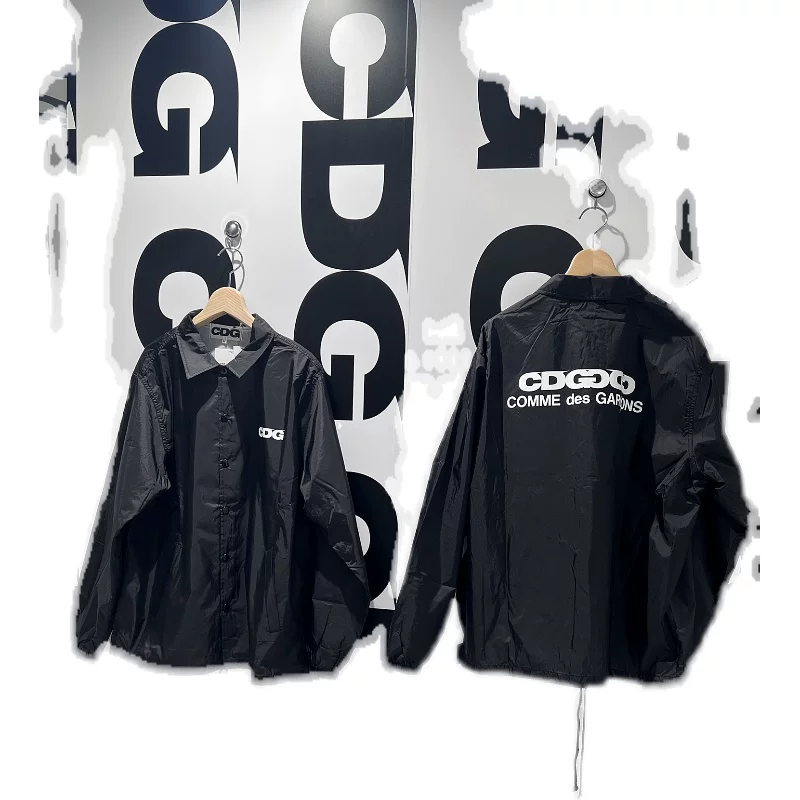 Куан Сяоувэй японский закупочный агент CDG Kawakubo Rei Limited Store 23SS Lapel Long Sleeve Coach Jacket