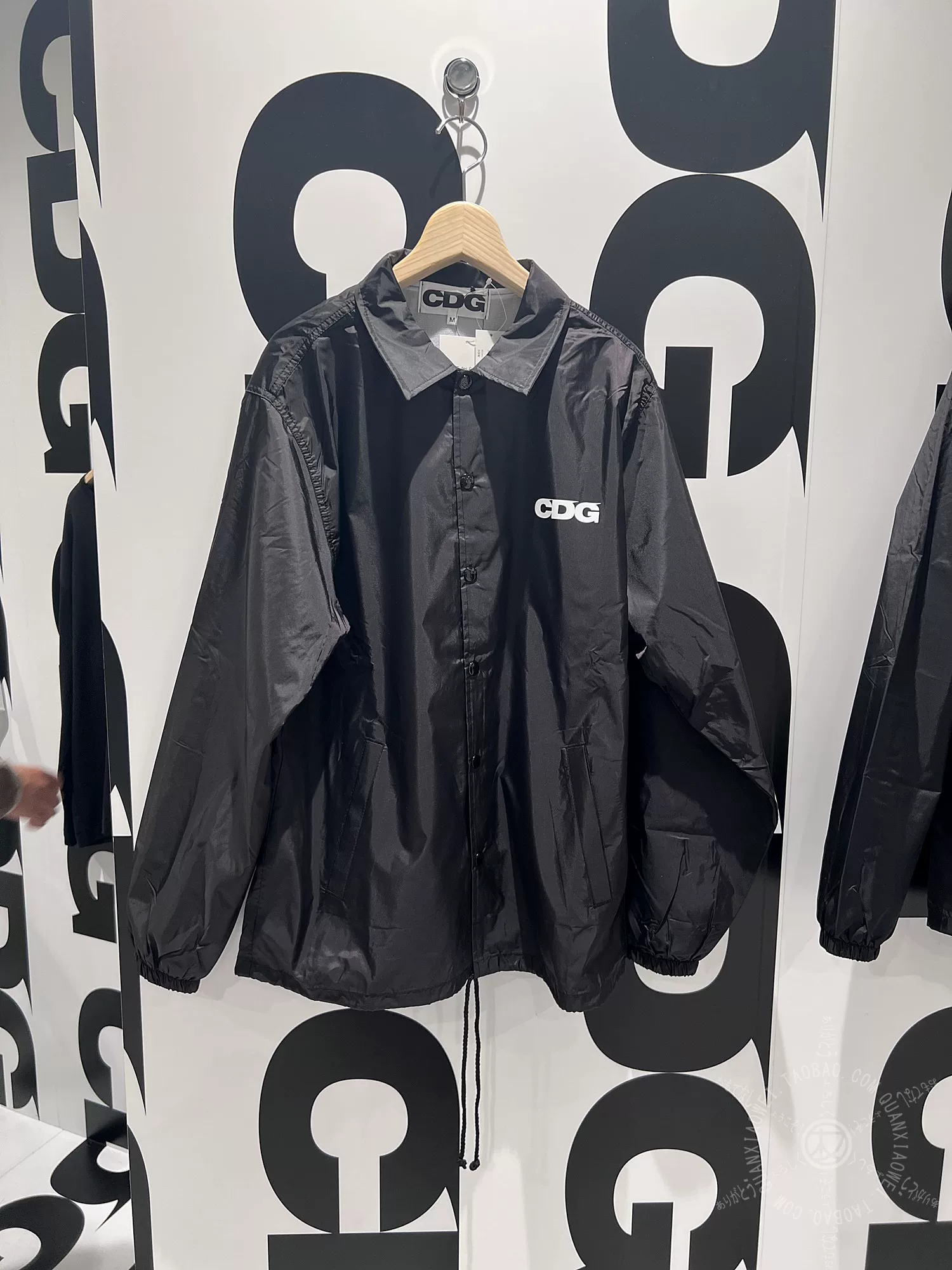 Куан Сяоувэй японский закупочный агент CDG Kawakubo Rei Limited Store 23SS Lapel Long Sleeve Coach Jacket