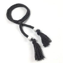 Sword bag matching rope cotton rope tassel color with beads