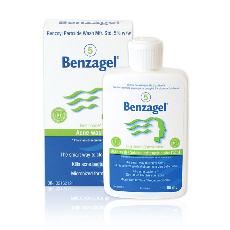 Canada's Benzagel Professional Acne Cleanser with 5% Benzoyl Peroxide
