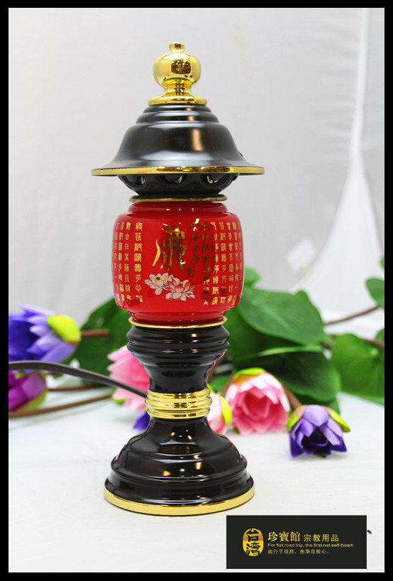 The Buddha Hall for the lamp Buddha front light pure copper for the lamp auspicious for the lamp ShenXie lamp Heart via the Buddha Ancestors God lamp