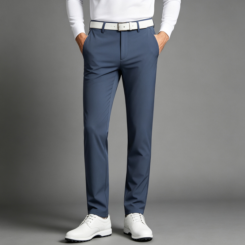 Autumn Golf Pants Men's Long Pants Stretch Casual Sports Long Pants Golf Long Pants Men's Slim Straight-Leg Golf Pants