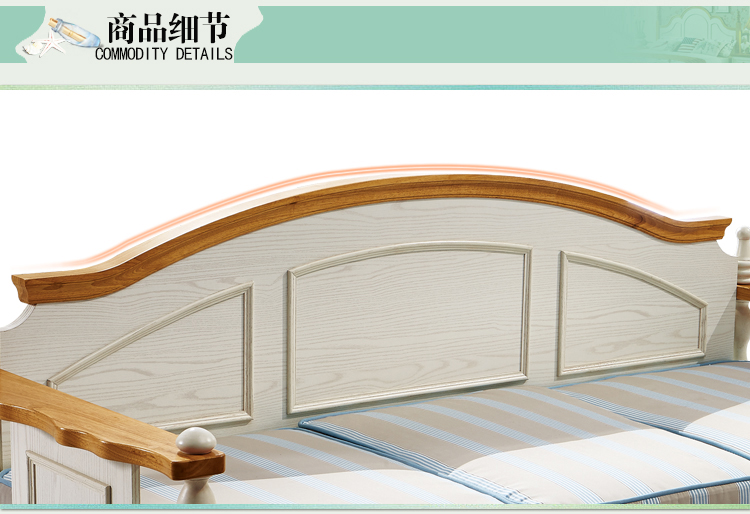 Thời trang Mercure phong cách Địa Trung Hải sofa nhỏ căn hộ gỗ rắn sofa vải phòng khách 123 kết hợp sofa Mỹ - Ghế sô pha ghế sofa đẹp hiện đại