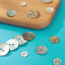 Shirt button button kinder button small clothing accessories white woman round upscale clothes buckle shell buckle son Mas bay