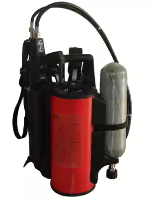 Water mist mie huo qiang bei negative type water mist fire extinguisher bei negative type water mist fire extinguishing device of water mist