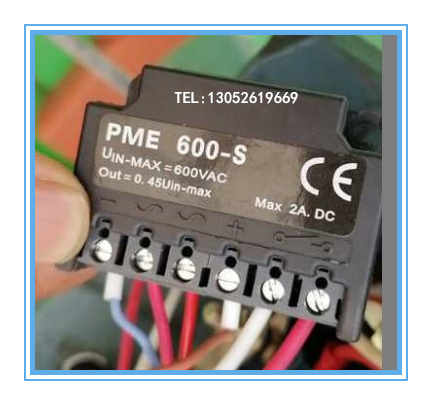 Yaw motor brake rectifier PME 600-S The maximum input voltage is 600VAC±10%