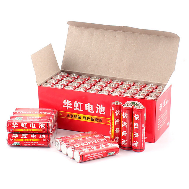 Huahong Five 5 7 Number 7 Dry Battery Premium Carbon 1 5V Air conditioning TV remote control hanging clock alarm clock Toys