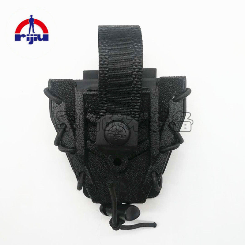 Rijiu new plastic steel handcuffs bag suitable for domestic rose gold ASP belt MOLE vest available