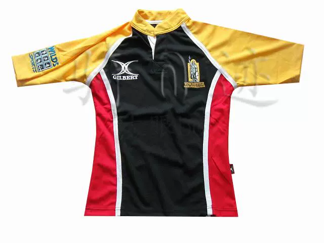 Gilbert Canterbury rugby Jersey trò chơi bóng đá trọng tài mặc mỏng dày cha mẹ và con