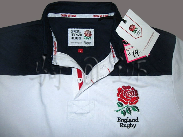 ENGLAND rugby Canterbury RUGBY 1871 POLO Anh Bóng bầu dục dài tay áo