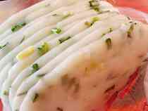 Shanghai glutinous onion rice cake 650g Wine Wine cake fresh daily handmade without preservatives