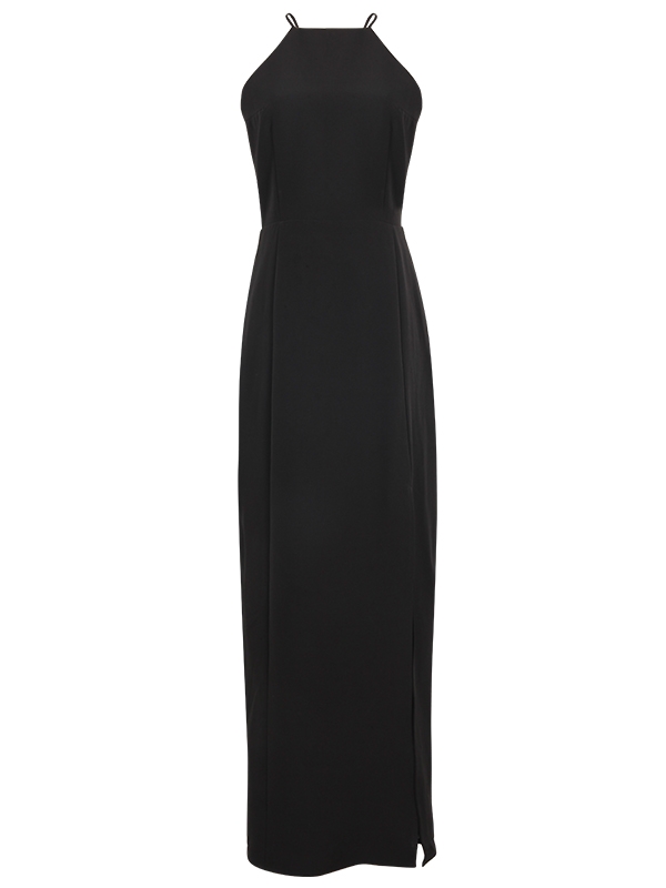  L+Black split skirt  
