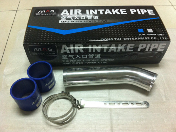 Adapted Golf 6 1 6MAGFORM modified intake winter mushroom head bellows with aluminium tube into windpipe alloy line