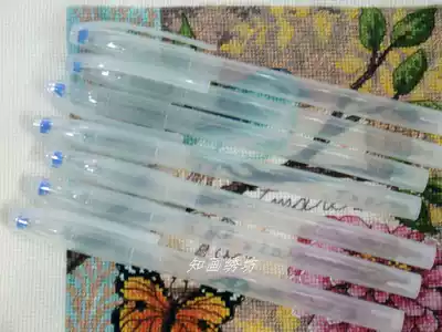 Transparent pen barrel pen shell is used with ordinary water-soluble refill