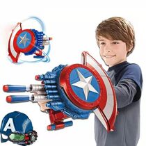 Captain America Shield Launcher Soft Bomb Water Bomb Boy Hidden Children 2022 New Toys