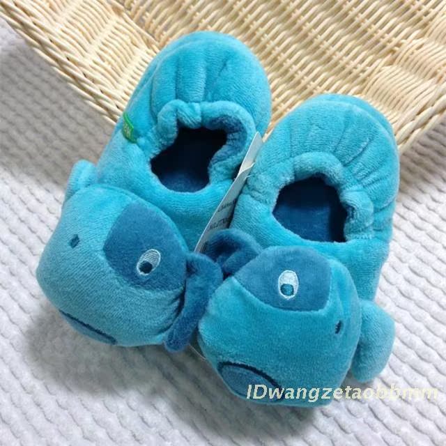 Chaussons enfants en suède pour hiver - semelle caoutchouc - Ref 1007132 Image 23