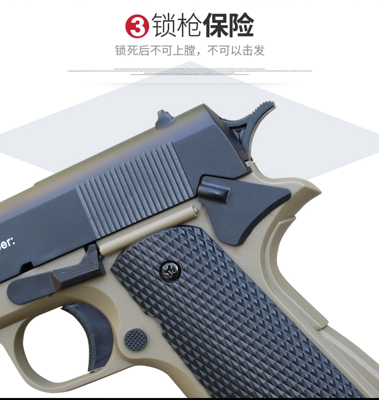 Stydy m1911 súng cung cấp nước bằng tay trứng nước vẽ tay vội vã sống sót để ăn thịt gà đồ chơi trẻ em sung do choi tre em