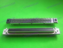 Slot-inserted SCSI 100PIN board card mother seat scsi mother head 100-core 180-degree bent footboard mother seat