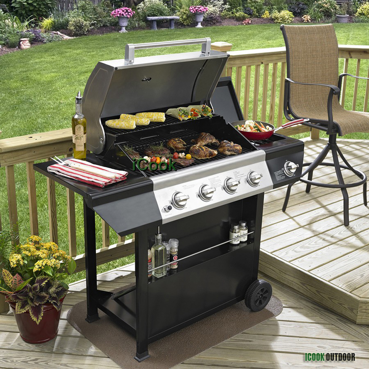 2020 Garden Barbecue Machine Outdoor Stainless Steel Gas