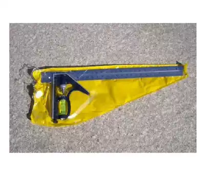 Zinc alloy combination angle ruler with horizontal bubble