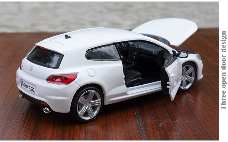 Nhà máy cao nguyên Bimei 1:24 mô hình xe hợp kim mô phỏng Volkswagen Scirocco R xe thể thao tĩnh mô hình bộ sưu tập đồ trang trí mô hình máy bay vietjet