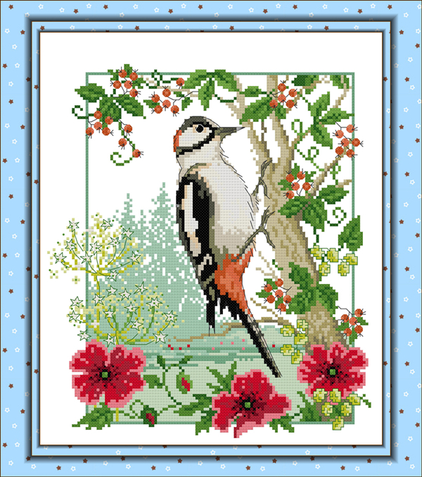 Peck Wood Guard Paper Embroidery 4 pages 128g Color spray cans paper Print