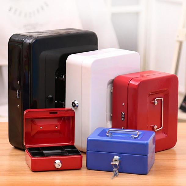 Safe home small mini bedside invisible anti-theft car safe deposit box 3c safe portable office box