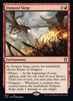 (Planeswalker Cards) Commander Legend Preset CLB Gold Siege Outpost 804