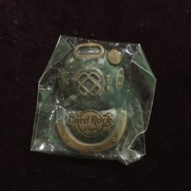 Hard Rock Pin Cosmel Island Diver Helmet Global Limited Edition W
