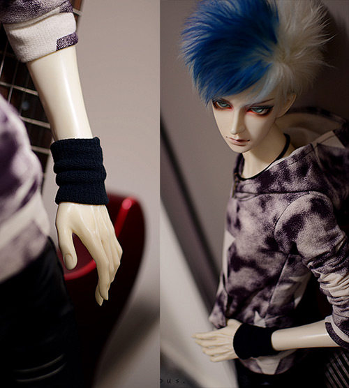 3 points SD17 Uncle SD BJD baby accessories black sports wristband ~ good elasticity ~ accessories