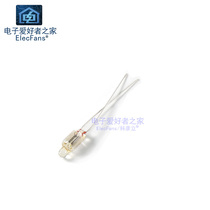 (5) Neon bubble neon light indicator AC220V 5mm warm white rice cannon neon gas luminous tube neon light cannon