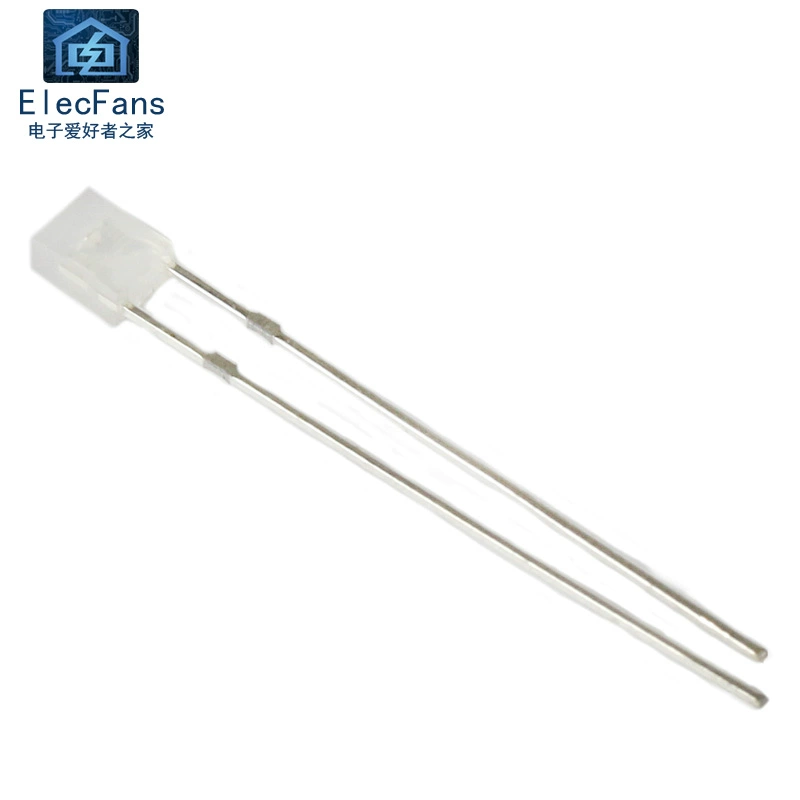 (50 cái) 2*3*4mm vuông điốt phát sáng sương mù ánh sáng xanh xanh ánh sáng khối đèn LED hạt