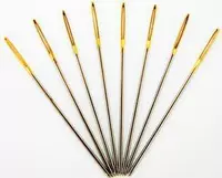 Перекрестная вышитая иглы с золотым хвостом гладкая и не грубая, подлинная игла Хвоста Феникса № 26 1,5 Юань 10 корней