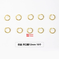 10 больших имитационных открывающих кругов золота