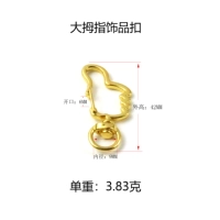 A19 Thumb Bulchain Золотой цвет