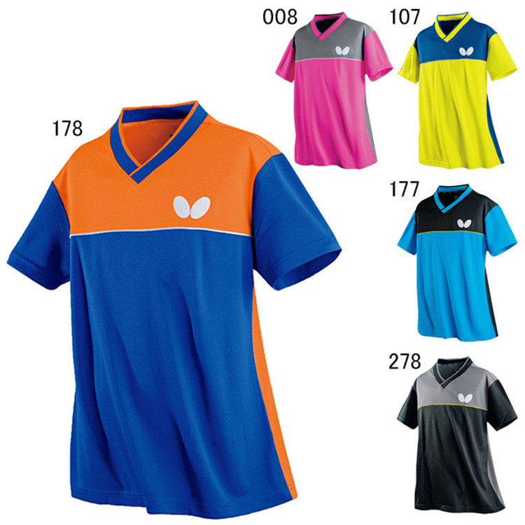 Japan original Butterfly butterfly 18 years of the new adult children's table tennis short-sleeved ball suit