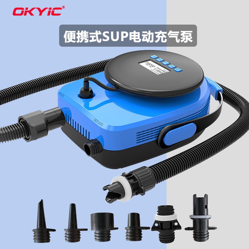 High Pressure SUP Paddle Board Electric Cheering Locomotive Load Surfboard 12V Lithium Battery Cheering Pump Rubber Rowing Submachine Boat