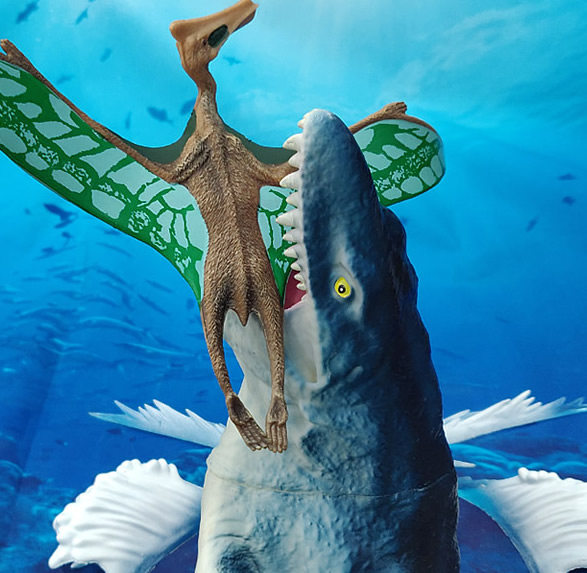 Giant Jurassic World 2 toy movable dragon dinosaur movie with the same violent abuse dragon T-rex Megalodon